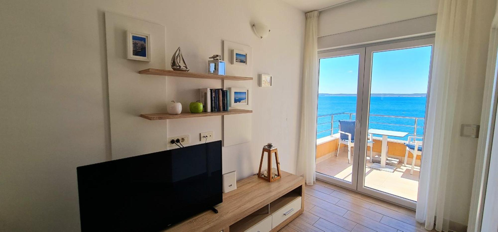 Apartments Nicolas - Beach & Sea 10M Away - Amazing Sea View! Rtina Exteriér fotografie
